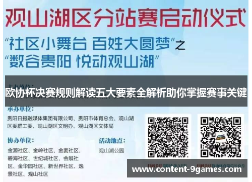 欧协杯决赛规则解读五大要素全解析助你掌握赛事关键